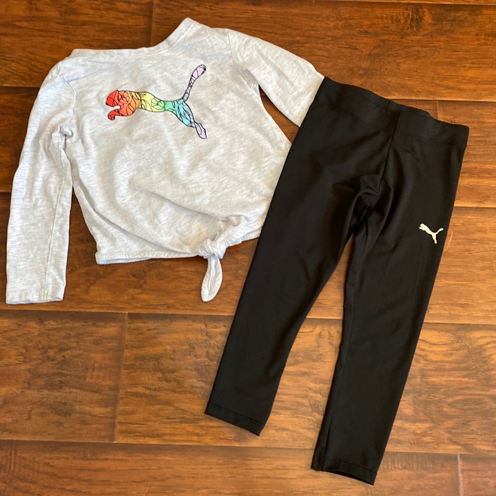 Puma toddler girl outfit 4T